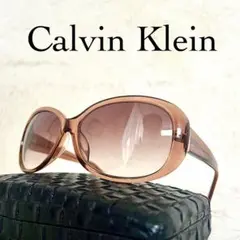極美品　Calvin Klein　サングラス　ブラウンレンズ・フレーム