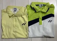 2枚セット YONEX ヨネックス ゲームシャツ Oサイズ バドミントン テニス