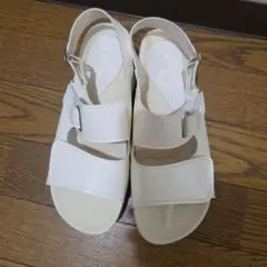 Re:getA レディース サンダル ホワイト Lサイズのサムネイル