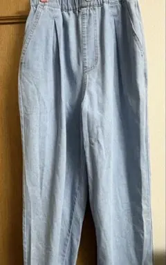 Lugnoncure イージーストレートパンツ