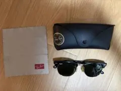Ray-Ban ブラック ゴールド サングラス