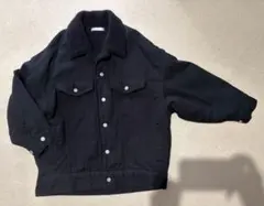 MOUSSY マウジー ボア デニムジャケット ブラックのサムネイル