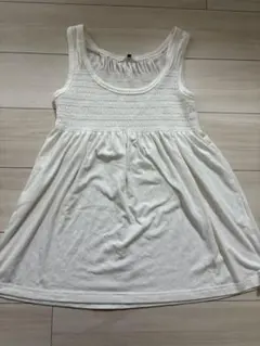 ホワイトペプラムタンクトップ♡のサムネイル