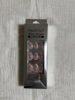 【未使用品】FINGER SUIT プレスオンネイル 再利用可能