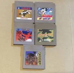 ゲームボーイソフト 5本セット