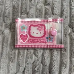 平成レトロ　ハローキティ　名刺ファイル　シールファイル