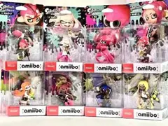 新品未使用未開封スプラトゥーン amiibo 8体セット
