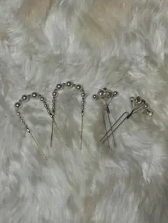 ヘアアクセサリー　和装洋装　結婚式成人式パーティなどのヘアに。