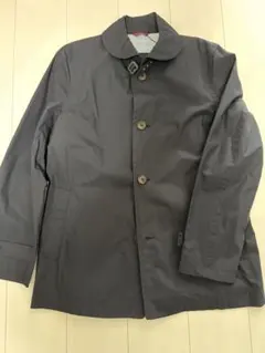 TOMMY HILFIGER トミーヒルフィガーステンカラーコート L ネイビー