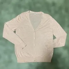 UNIQLO ベージュ カーディガン XL