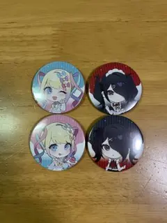 NEEDY GIRL OVERDOSE 缶バッジ 4個セット