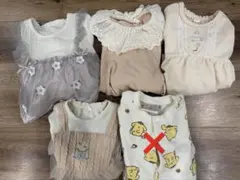長袖ロンパース　まとめ売り　80 女の子