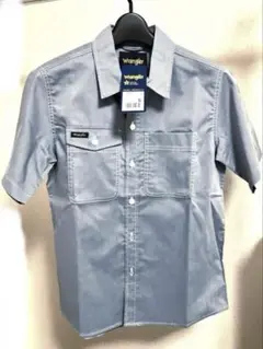 Wrangler 半袖シャツ ネイビー Sサイズ