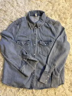 ライトブルーデニムジャケット Mサイズ