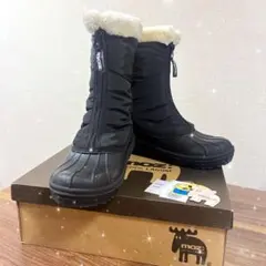 <<限定値下げ中>>【美品】MOZ 防寒 スノーブーツ 24cm ブラック