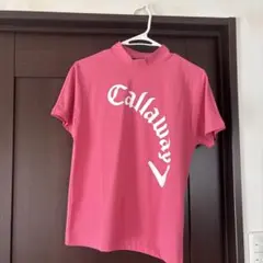 Callaway レディース 半袖シャツ ピンク M