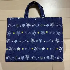 No. レッスンバッグ 男の子 宇宙 星 ロケット ネイビー - メルカリ