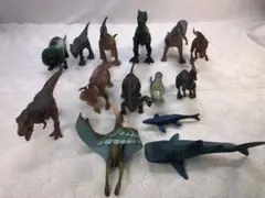 恐竜と海洋生物フィギュアセット 14体