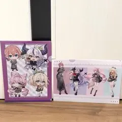 銀袋欠品】 ホロライブ GiGO 秘密結社holoX クリアファイル セット