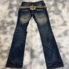 ローライズフレアデニム