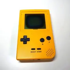【ジャンク品】ゲームボーイ ポケット本体 イエローとソフト