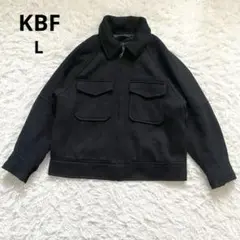 KBF アーバンリサーチ　ジップアップブルゾン　ジャンパー　黒ブラック　 L相当