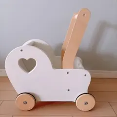 moover 木製手押し車 ホワイトのサムネイル