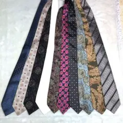 ネクタイ 10枚まとめ売り 　MICHIKO KOSHIKO 他