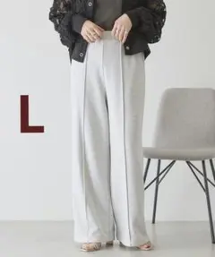 AMERICANHOLIC センタータックワイドスウェットパンツ　Ｌ　グレー