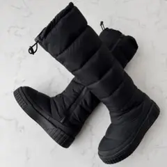 美品 ノースフェイス 24.0 ダウンロングブーツ 防寒 ブーツ 厚底 ブラック THE NORTH FACE（ブーツ）のフリマアイテム一覧