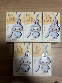 [新品未開封] ラブブ PIN FOR LOVE A-M イニシャル 5個セット