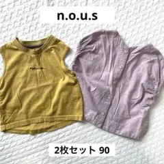nous ノウズ キムラタン ノースリーブ Tシャツ タンクトップ Tシャツ