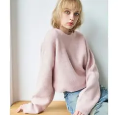 ショート丈 ニット