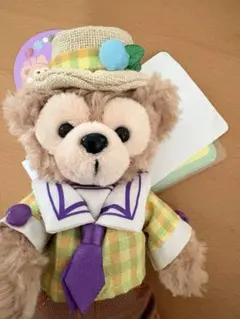 ダッフィー　ぬいぐるみバッジ　イースター　2015