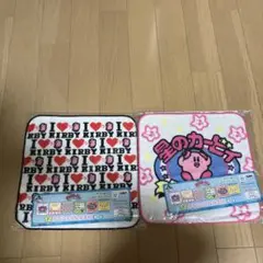 新品　袋入り　二枚セット 星のカービィ ハンドタオル　一番くじ