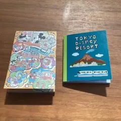 【中古品】東京ディズニーリゾート メモ帳　2点セット