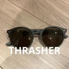 THRASHER スラッシャー　ブラック　サングラス ブラウンレンズのサムネイル