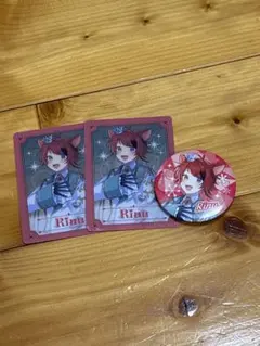 すとぷり 莉犬 トレカ 缶バッジ