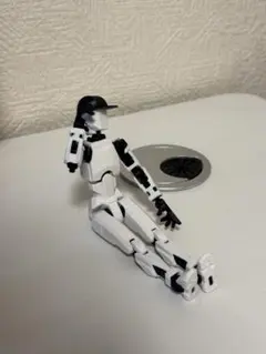 3Dプリント可動フィギュア「Dummy 13」(モノクロ) 組立キット