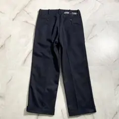 A17878 美品 SEQUEL type-C 2タックチノトラウザーズ 紺 M
