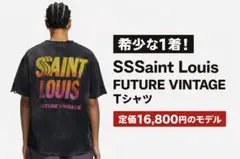 SSSaint Louis FUTURE VINTAGE ロゴTシャツ 黒