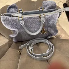 Samantha Vegaツイードフリルミニショルダーバッグ