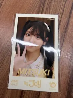 ニアジョイ ≒JOY ミニフォト vol.8 3ヶ月 市原愛弓 - メルカリ