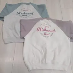 デビロック 裏起毛トレーナー　130