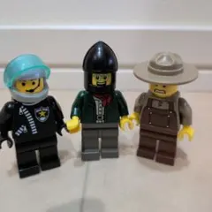 レゴミニフィギュア3体セット