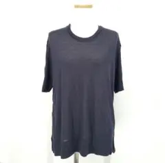 G/ダナキャラン クルーネック Tシャツ 薄手 半袖 M トップス 紺のサムネイル