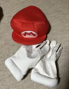マリオキャップと手袋セット