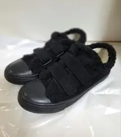 イーザッカマニアストアーズ　ボア　スニーカー　マジックテープ