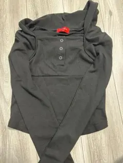 replay armadio ブラック長袖カットソー S