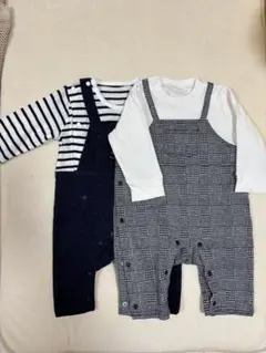 ロンパース2枚セット